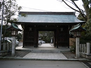 大野湊神社　随神門