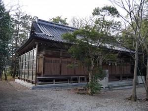 大野湊神社　旧拝殿