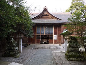 大野湊神社　拝殿