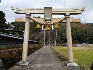 久米田神社　参道