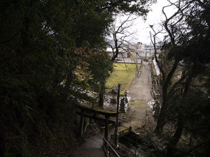 久米田神社　参道