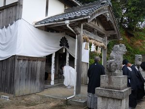 久豆彌神社・信露貴彦神社　王の舞