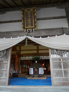 伊夜比咩神社例大祭・向田の火祭り