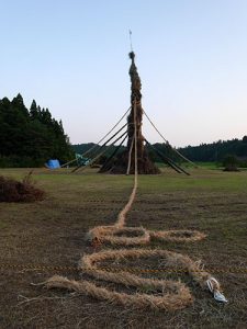 伊夜比咩神社例大祭・向田の火祭り