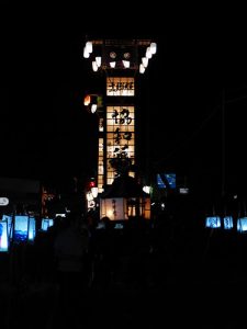 伊夜比咩神社例大祭・向田の火祭り