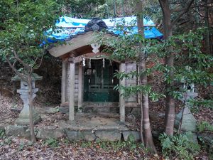 宇波西神社（旧地）