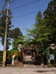 伊久礼神社旧地