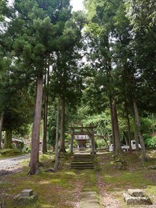 越知神社里宮