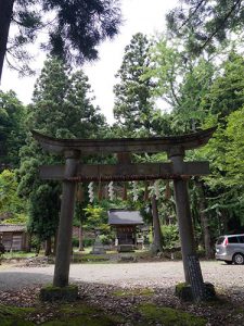 越知神社里宮