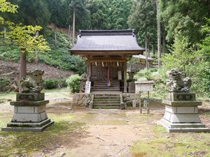 越知神社里宮