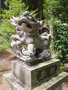 越知神社里宮