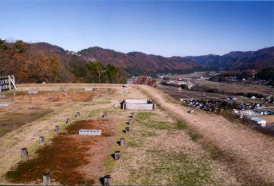 絵葉書国指定史跡鳥越城跡附二曲城跡