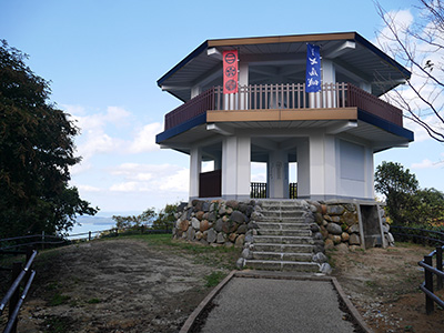 七尾城　城山展望台