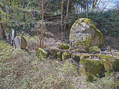 穴水城　能登半島地震の被害状況