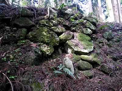 舟岡山城　能登半島地震の被害状況