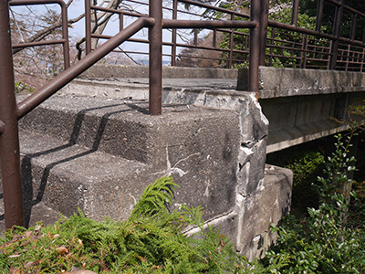 小丸山城　能登半島地震の被害状況