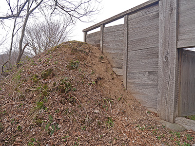 鳥越城　能登半島地震の被害状況