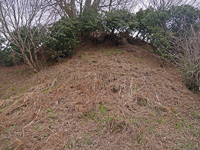 鳥越城　能登半島地震の被害状況