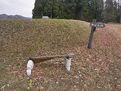 鳥越城　能登半島地震の被害状況