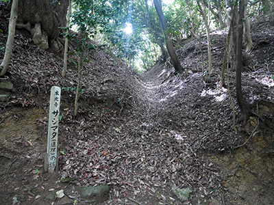 馬緤砦　能登半島地震の被害状況